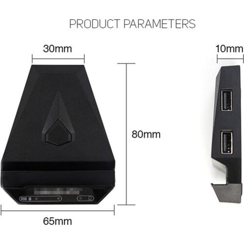 Keyboard Mouse Converter PUBG Game Controller Gamepad Adapter for IOS 9 above Mobile Phone PC Gaming Controller Plug and Play