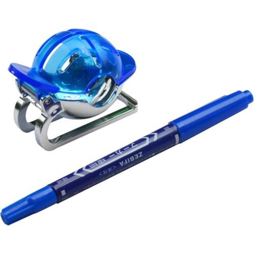 New Outdoor Golf Ball Line Marker with Pen Drawing Marking Alignment Tool Marks Template Drawing Alignment Marks Sign Tools