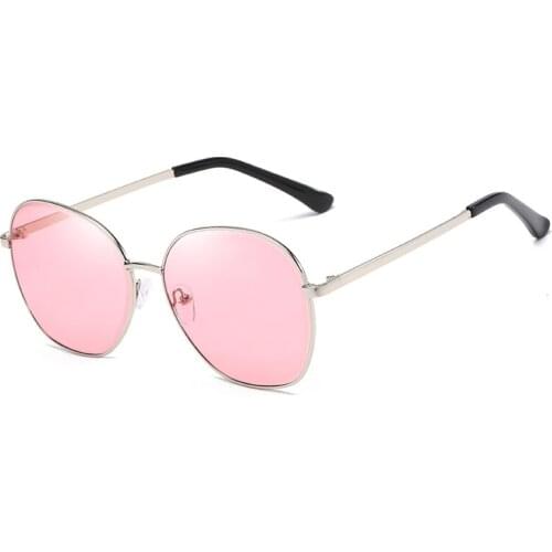 New Round Metal Frame Women and Men Outdoor Fashion Sunglasses Beach Driving Design Master Elaborate Design Male Sun Glasses