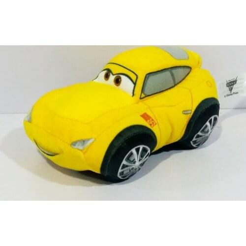 Original Disney Movie Cars 3 Cartoon Characters CruzRamirez Plush Toy 15*10*7cm Kawaii Kids Gift