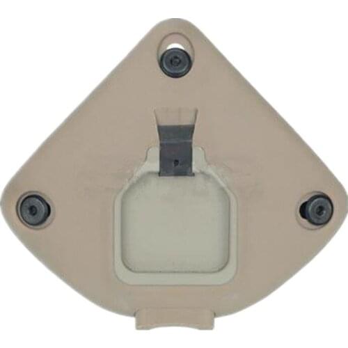 Plastic Helmet Night Vision cycling helmet parts Shroud Attach Middle Aluminum BK DE FG