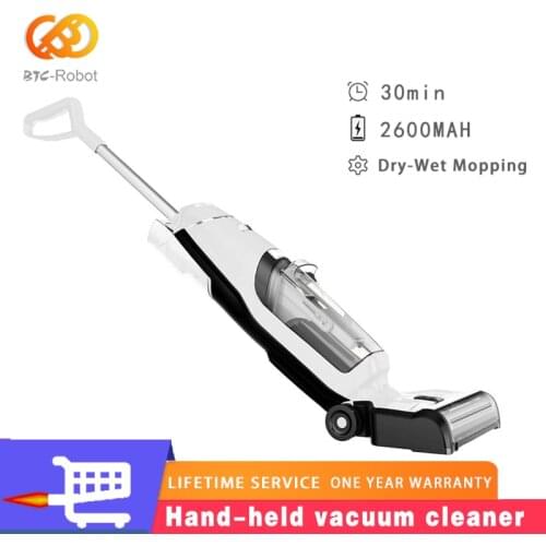 Cordless Vacuum Cleaner Handheld Vacuum Cleaner Rechargeable For Home Dry-Wet Mopping