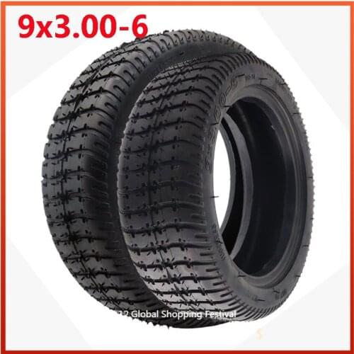 High Quality 9x3.00-6 Vacuum Tubeless Tire for Mini Bike Electric Vehicle Scooter 9 Inch 9*3.00-6 Wear-resisting Tyre