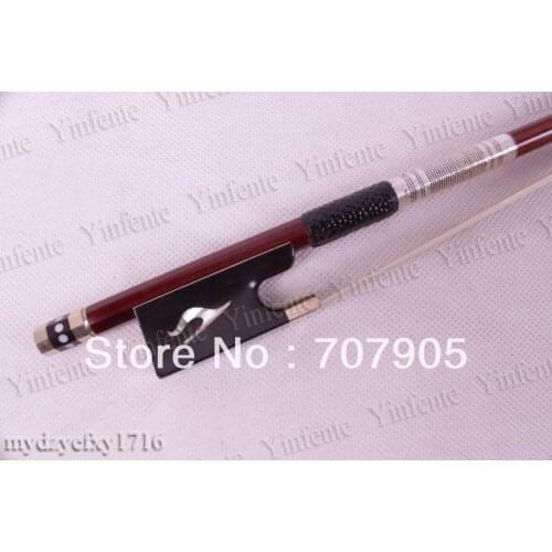 1 pcs New 4/4 Violin Bow Brazil Wood Ebony Frog High quality