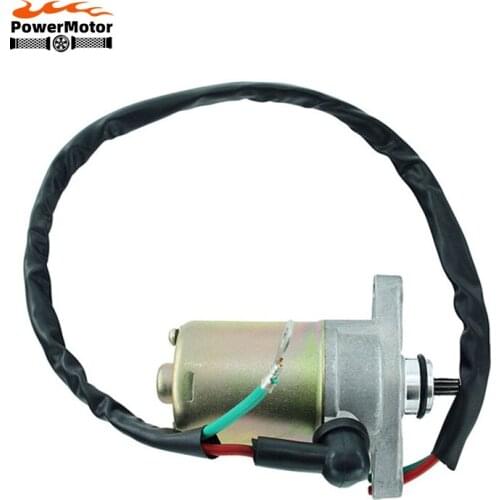 10 Teeth GY6 50cc Motorcycle Starter 10 Teeth Starting Motor For GY6 50cc Engine ATV Dirt Bike Motocross