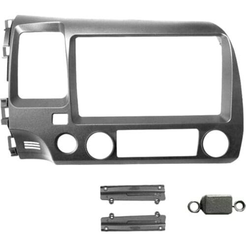 2Din 9Inch Car Audio Radio Fascia Frame Adapter DVD Player Fitting Panel Frame Kit for Honda Civic 2006-2011