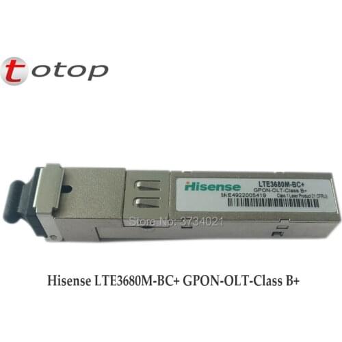 Free Shipping Hisense GPON-OLT-Class B+ 1.25G GPON SFP Module for OLT board LTE3680M BC+ Transceiver