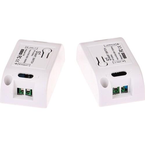 RF433Mhz AC90-220V Receiver Smart Home Wireless Remote Control Switch Relay Smart Life/Tuya APP Works With Alexa Google