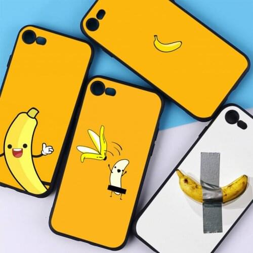 YNDFCNB banana art Phone Case for iPhone 11 12 pro XS MAX 8 7 6 6S Plus X 5S SE 2020 XR cover