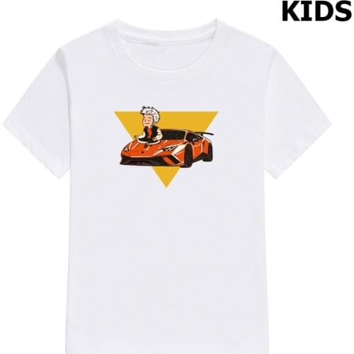 Childrens Merch A4 Lamba Print T Shirts Casual Family Clothing Set 100% Cotton Boys & Girls Fashion Tops