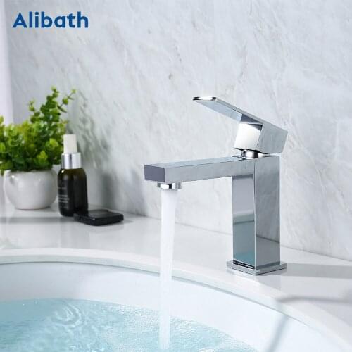 Basin Faucet Bathroom Sink Faucet Single Handle Hole Chrome Faucet Basin Taps Deck Vintage Wash Hot Cold Mixer Tap Crane