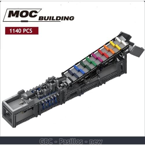 Sports Ball Colorful Pasillos Model With Motor Building Blocks Puzzle Games Assembly Toys for Children Kids Birthday Gift