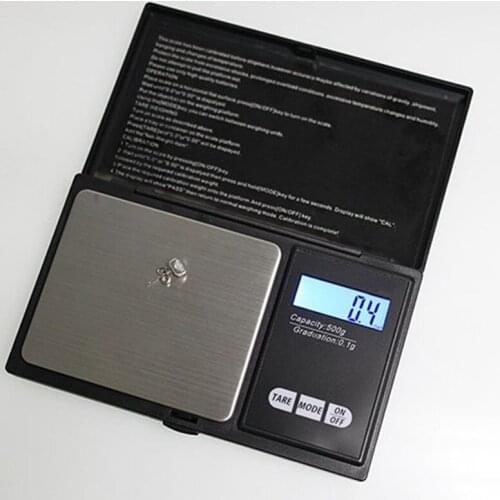 Mini LED Display Electronic 200g/0.01g Pocket Scales High Precision Digital Jewelry Scale Kitchen Weighing Balance