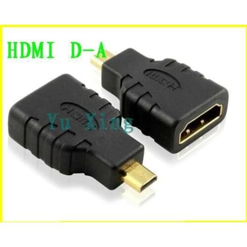 NEW Micro HDMI Male to HDMI Female Adapter Micro HDMI Adapter 500pcs/lots