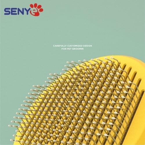 Cat High Quality Floating Hair Grooming Cleaner Massage Hair Removal Comb Dog Style Pet Pin Comb For Cats And Dogs