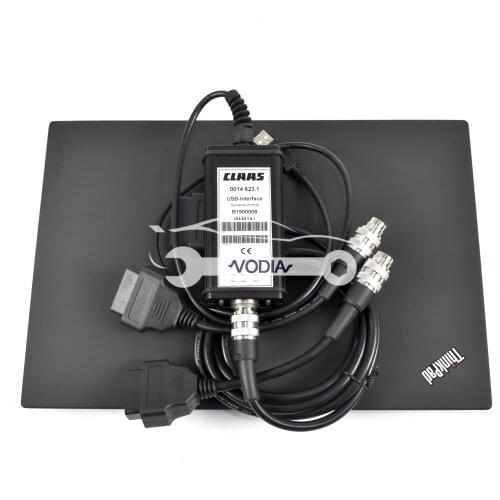 Agriculture Tractor diagnostic tool for CLAAS MetaDiag CAN-interface CDS (CLAAS Diagnostic System)+ CF19 laptop