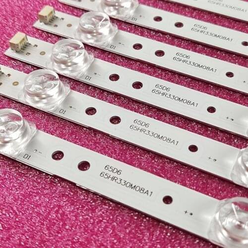 LED Backlight strip 8 lamp For TCL 65"TV JL.D65081330-365AS-M_V03 65S421LCAA 4C-LB6508-PF02J 65S421 65S425TACA 65S4LEAA 65S425
