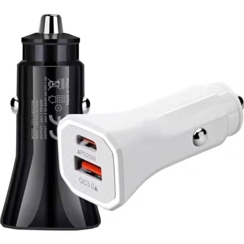 Pd20w charger USB QC 3.0 Car Charger Quick Charge 3.0 Phone Charging Car Fast ChargerB Portable Charger for iPhone Xiaom