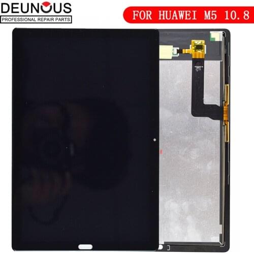 For Huawei MediaPad M5 PRO 10.8 CMR-AL09 CMR-W09 10.8" LCD Display Panel with Touch Screen Digitizer Sensor 2560x1600 TFT IPS