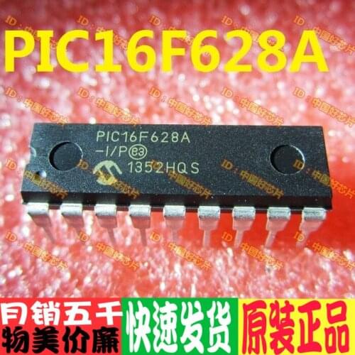 16f628 PIC16F628A-I/P Package Dip-18 Microcontroller Original Delivery Spot