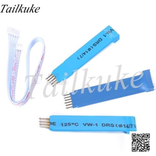 2pcs/lot 2.54mm-4 / 5 / 6P Test Needle Spring Pin 4 Pin Probe Supports STC STM32 STM8 Single Chip Programming