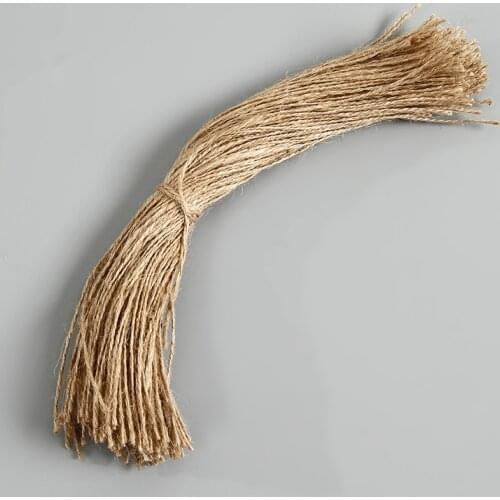 Garment Hang Tag Jute Hemp String 1000pieces/lot 19cm Clothing Tag Hanging Cord Jute String tag seal