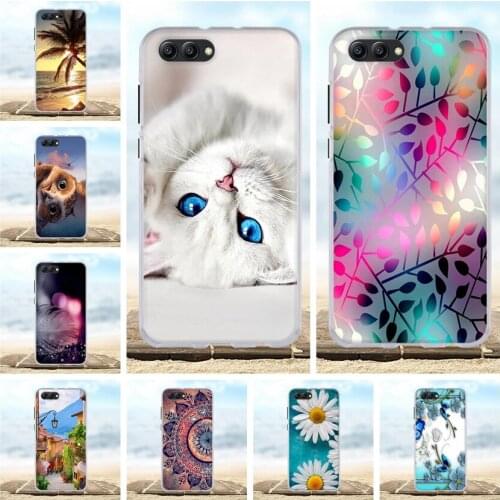 Coque For huawei honor V10 Case Funda Silicone Soft TPU Luxury Cover For Huawei Honor View 10 Cover Case For Honor V10 Phone Bag