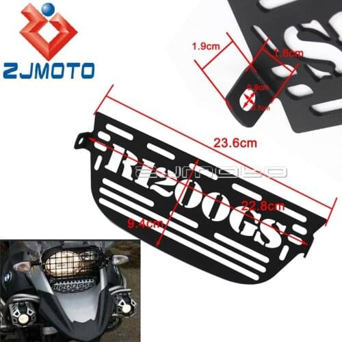 Custom For BMW R1200GS 2006-2012 Black Motorcycle Accessories CNC Aluminum Motorbike Oil Cooler Guard Grille Cover Protector