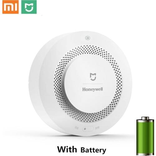 Xiaomi Mijia Honeywell Fire Alarm Smoke Sensor Gas Detector Work With Multifunction Gateway 2 Smart Home Security APP Control