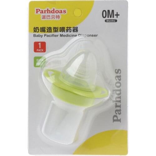 Baby Liquid Medicine Dispenser Kids Silicon Nipple Pacifier Medicator Dropper Infant Medicine Feeding Device for Newborn