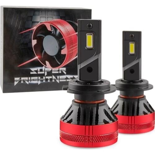 F5 LED Headlight Kit 100W 20000LM Canbus H7 Led H1 H4 H8 H11 9005 9006 D2S 9004 9012 HIR2 Led Fog Bulb Turbo Lamp Kit