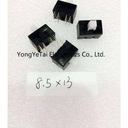 8.5*13 small small self-locking power switch button switch touch switch 12 feet with no lock switch free shipping