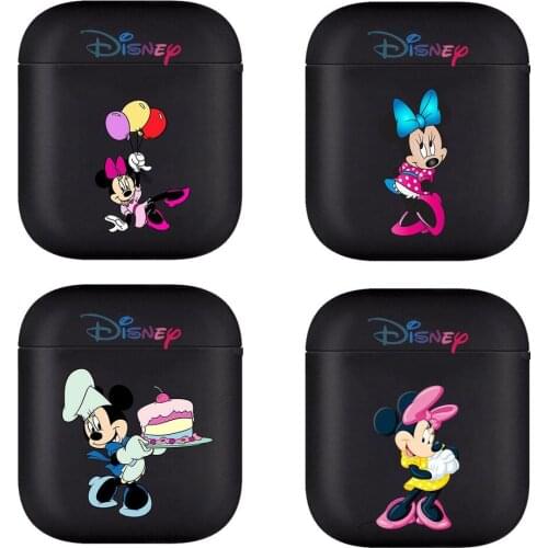 Disney Soft Silicone Cases For Apple Airpods 1/2 Protective Bluetooth Wireless Earphone Cover For Apple Air Pods