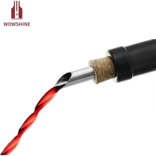 WOWSHINE Recommended! Exquisite High-class Wine Bottle pourer all food-grade cord 20 pcs/lot bottle pourer available