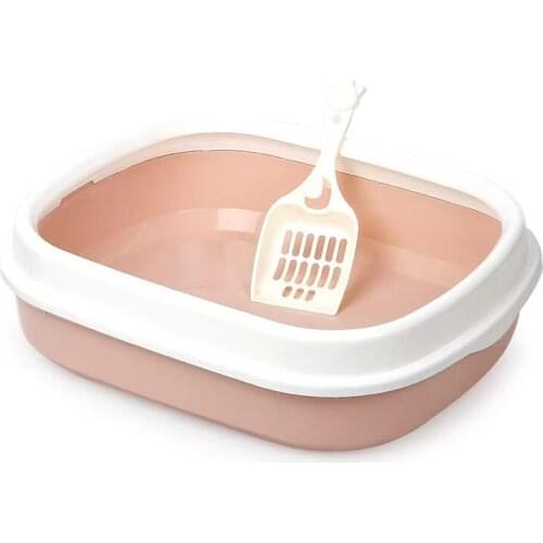 Pet Toilet Bedpan Excrement Training Sand Litter Box Anti-Splash Dog Toilet Cat Dog Tray With Cat Litter Shovel Cat Litter Box