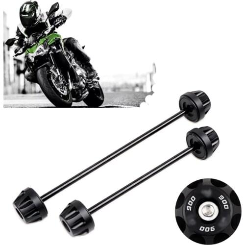 Front Rear Wheel Fork Slider Protector For Kawasaki Z900 2017 2018 2019 2020 2021 Motorcycle Accessories Crash Axle