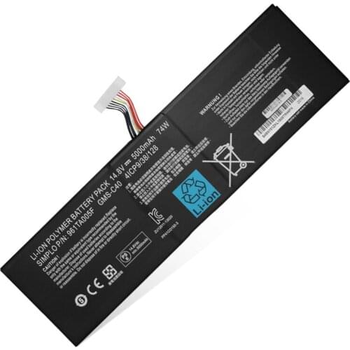 GMS-C40 5000mAh Laptop Battery For Razer Blade Pro 17 2013,Pro 17 2015, RZ09-0117 RZ09-0099 RZ09-00991101 RZ09-00991102 14.8V