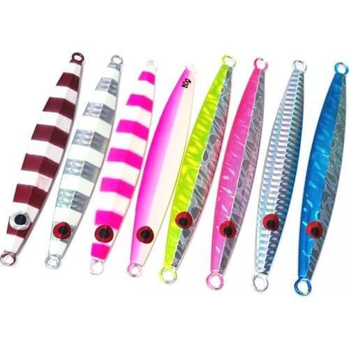 1pcs / lot 11cm60gknife Jigging Metal Spoon High Quality VIB artificial bait boat fishing lures lead fish lure