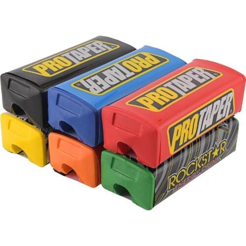 2.0 Square Motocross Handlebar Chest Protector Cross Bar Pad Fit 1-1/8 Handle Bar Motorcycle Dirt Bike Pit Bike