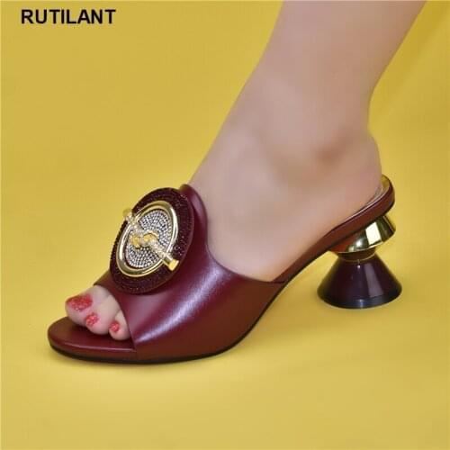 2021 New Slippers Womens Wedding Party Fashion Diamond Open Toe Shoes Ladies Dress Shoes High Heels Sexy Elegant Women Pumps