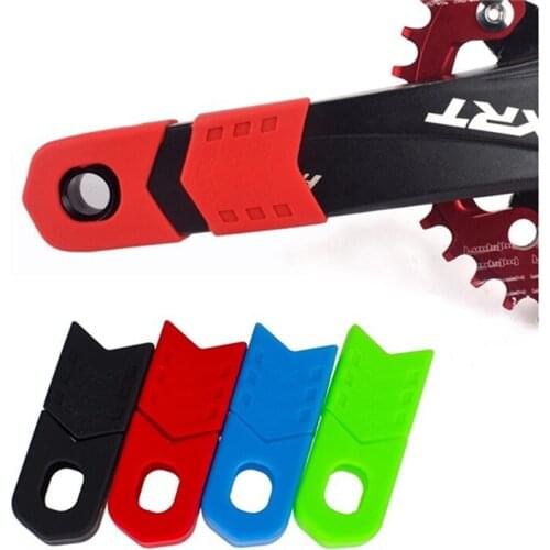 4Pcs Mountain Bike Crank Cover Silicone Arm Sleeve MTB Road Bike Crankset Anti Scratch Protective Chainwheel Crank Protector