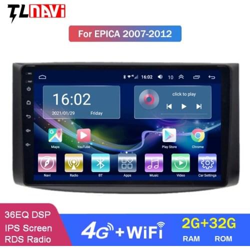 4G LTE 2G RAM Android 10 For Chevrolet Lova Captiva Gentra Aveo Epica 2006-2011 Multimedia Car DVD Player Navigation GPS Radio