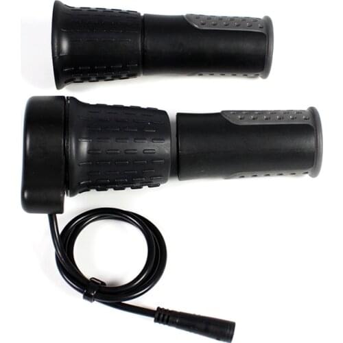 76X Split Type Left Half-Bar Twist Throttle for Bafang Mid-Drive Motor Conversion Kits, BBS01B-02B-03B, BBSHD