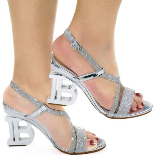 Doershow Whoesale Elegant Womens Shoes Nice Looking African Sandals Shoes Free Shipping! HDG1-22