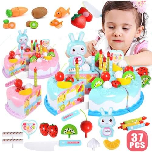 Cut Fruit Toy Plastic Food Toys Cut Up Fruit Pretend Play Set Fruit Cut Toy Toddler Cut Vegetables Toy Kids Kitchen Game Gift