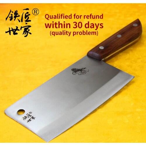 Chinese chef knife stainless steel handmade forged kitchen knives cleaver slicing knife vegetable meat fruit knife кухонные ножи