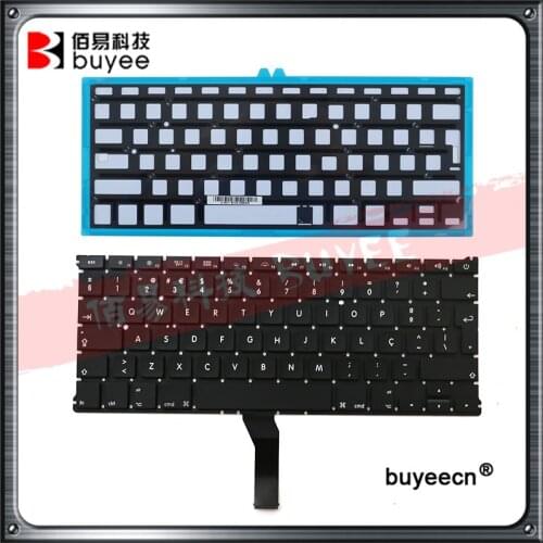A1369 A1466 Portuguese Keyboard For Macbook Air 13" A1369 A1466 Portugal PT Keyboards MD231 MD232 MC503 MC504 Replacement