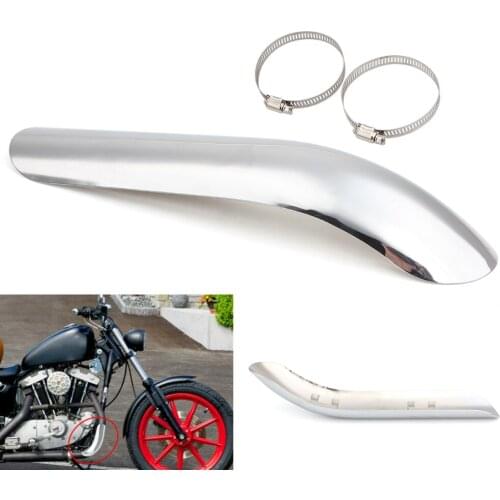 Motorcycle exhaust guard Heat Shield Cover Anti-scald Protector Guard Pipe Universal for Harley Honda Suzuki Chopper