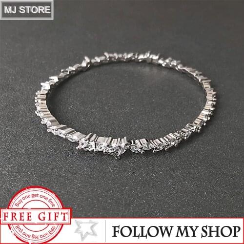 May The New S925 Silver Fashion Charm Bracelet Copy 1:1 Spark Festival Bangle For Women Luxury Brand Monaco Jewelry Lovers Gift