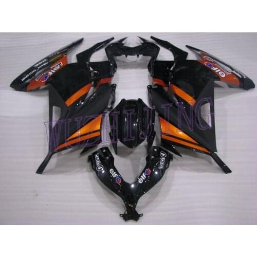 Fairings EX300 2016 Body Kits EX300 13 14 Black Orange Gold Fairing EX300 2013 - 2017